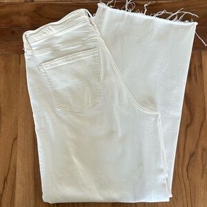 AE Strigid Super High-Waisted Baggy Wide-Leg Ankle Jean - 10L